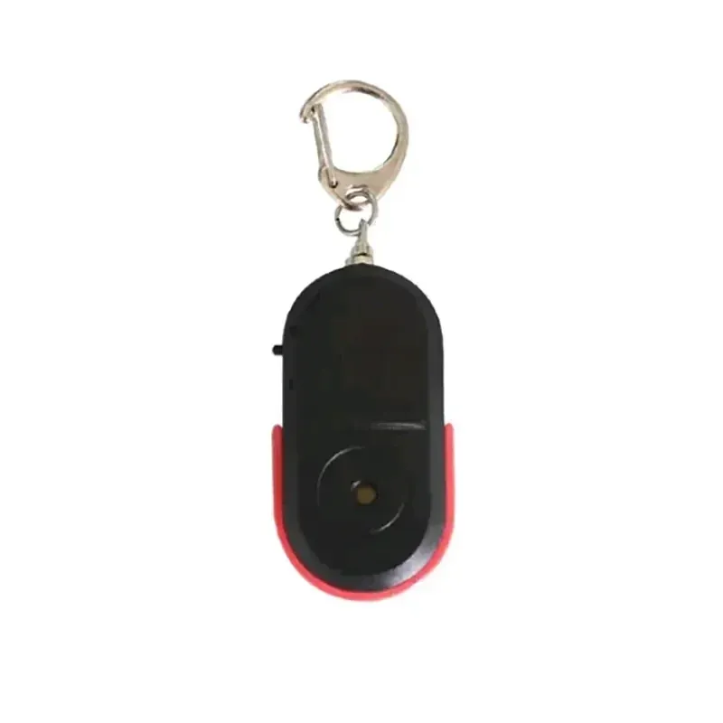 LED Whistle Key Finder Flashing Beeping Sound Control Alarm Anti-Lost Key Locator Finder Tracker With Key Ring - A-1 Thread Vault