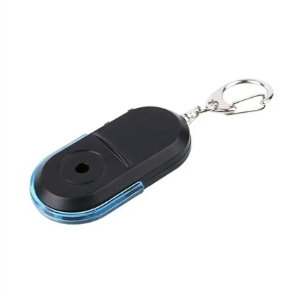 LED Whistle Key Finder Flashing Beeping Sound Control Alarm Anti-Lost Key Locator Finder Tracker With Key Ring - A-1 Thread Vault