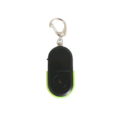 LED Whistle Key Finder Flashing Beeping Sound Control Alarm Anti-Lost Key Locator Finder Tracker With Key Ring - A-1 Thread Vault