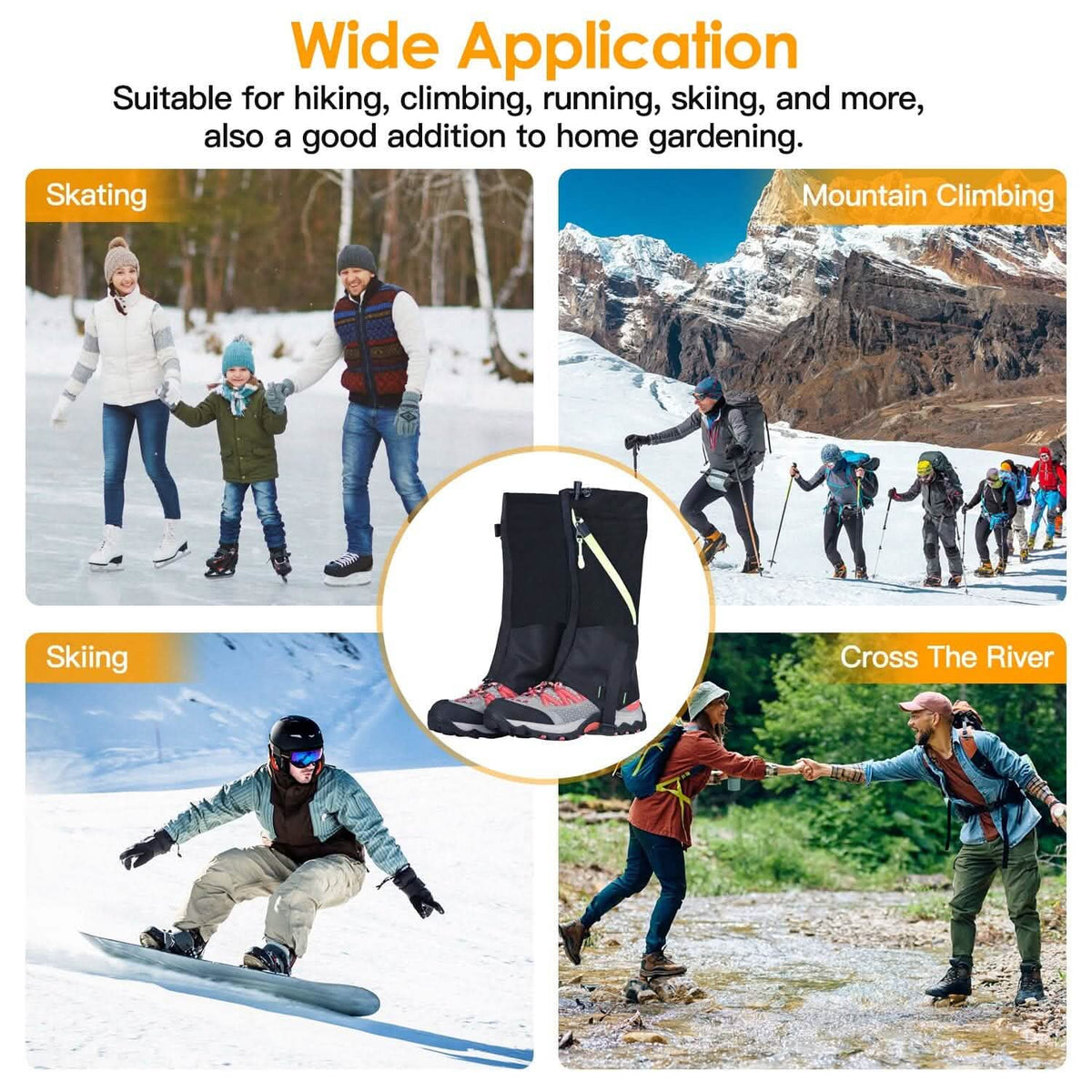 Leg Gaters Waterproof Snow Boot - A-1 Thread Vault