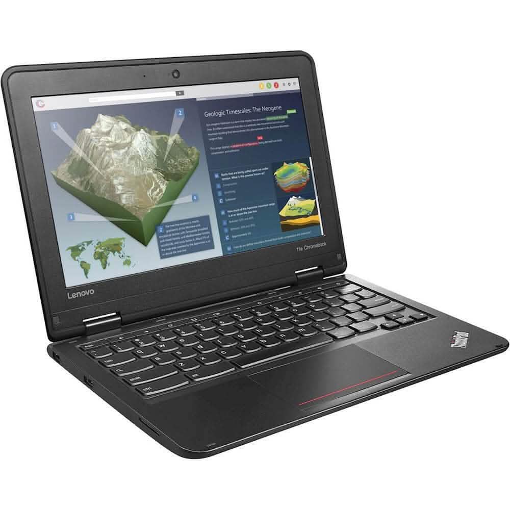 Lenovo ThinkPad Yoga 11e 11.6'' Chromebook Intel N3150 4GB RAM 16GB SSD (Refurbished) - A-1 Thread Vault