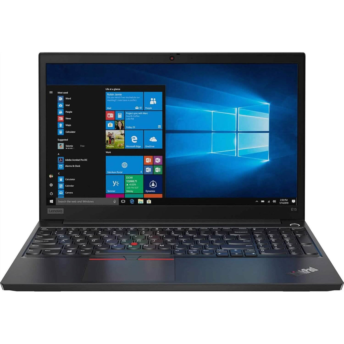 Lenovo ThinkPad E15 8GB RAM 256GB SSD i3-10110U 15.6" Laptop (Refurbished) - A-1 Thread Vault