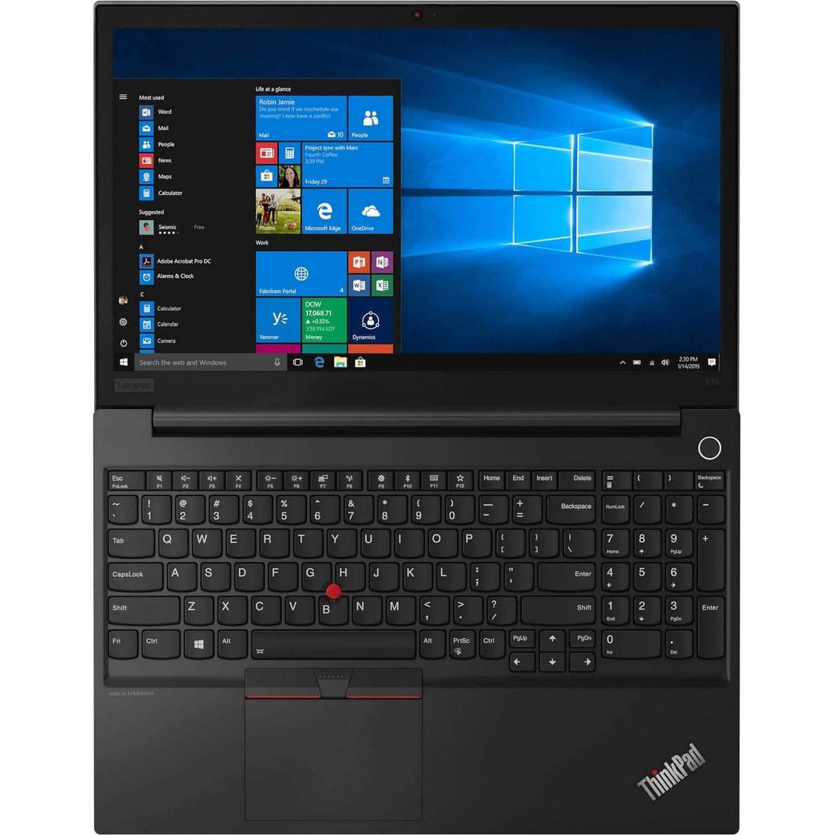 Lenovo ThinkPad E15 8GB RAM 256GB SSD i3-10110U 15.6" Laptop (Refurbished) - A-1 Thread Vault