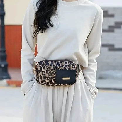 Leopard Pattern Chest Bag - A-1 Thread Vault
