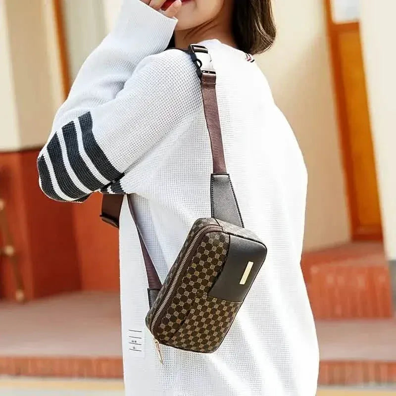 Leopard Pattern Chest Bag - A-1 Thread Vault