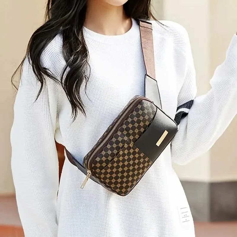 Leopard Pattern Chest Bag - A-1 Thread Vault