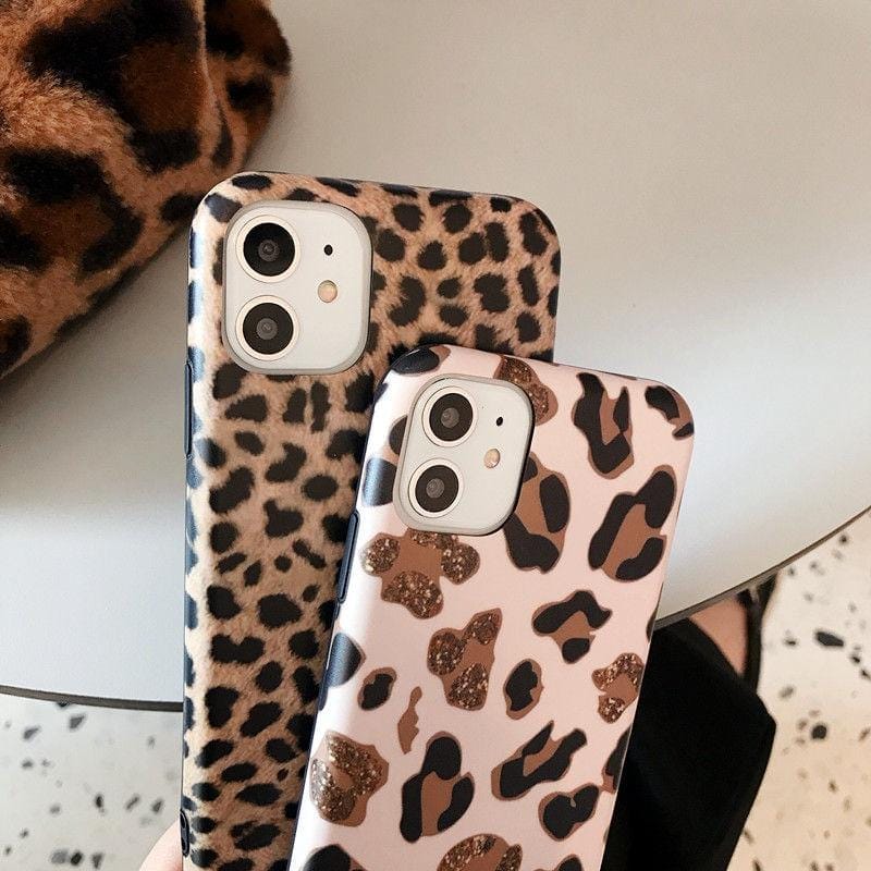 Leopard Print Lanyard iPhone Case - A-1 Thread Vault