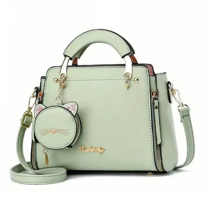 Letter Decor Hand Satchel Bag - A-1 Thread Vault