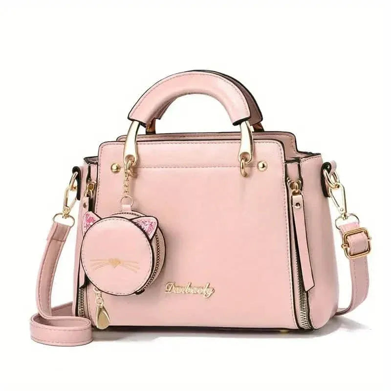 Letter Decor Hand Satchel Bag - A-1 Thread Vault