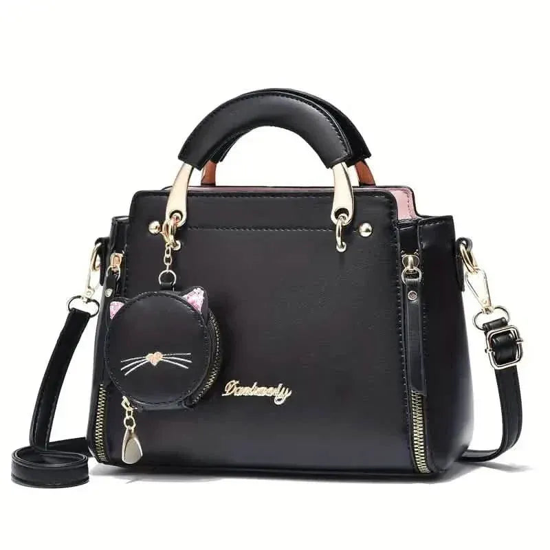 Letter Decor Hand Satchel Bag - A-1 Thread Vault