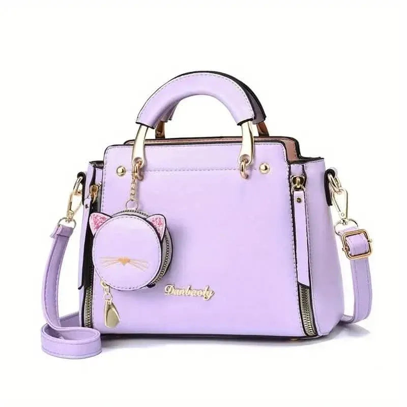 Letter Decor Hand Satchel Bag - A-1 Thread Vault