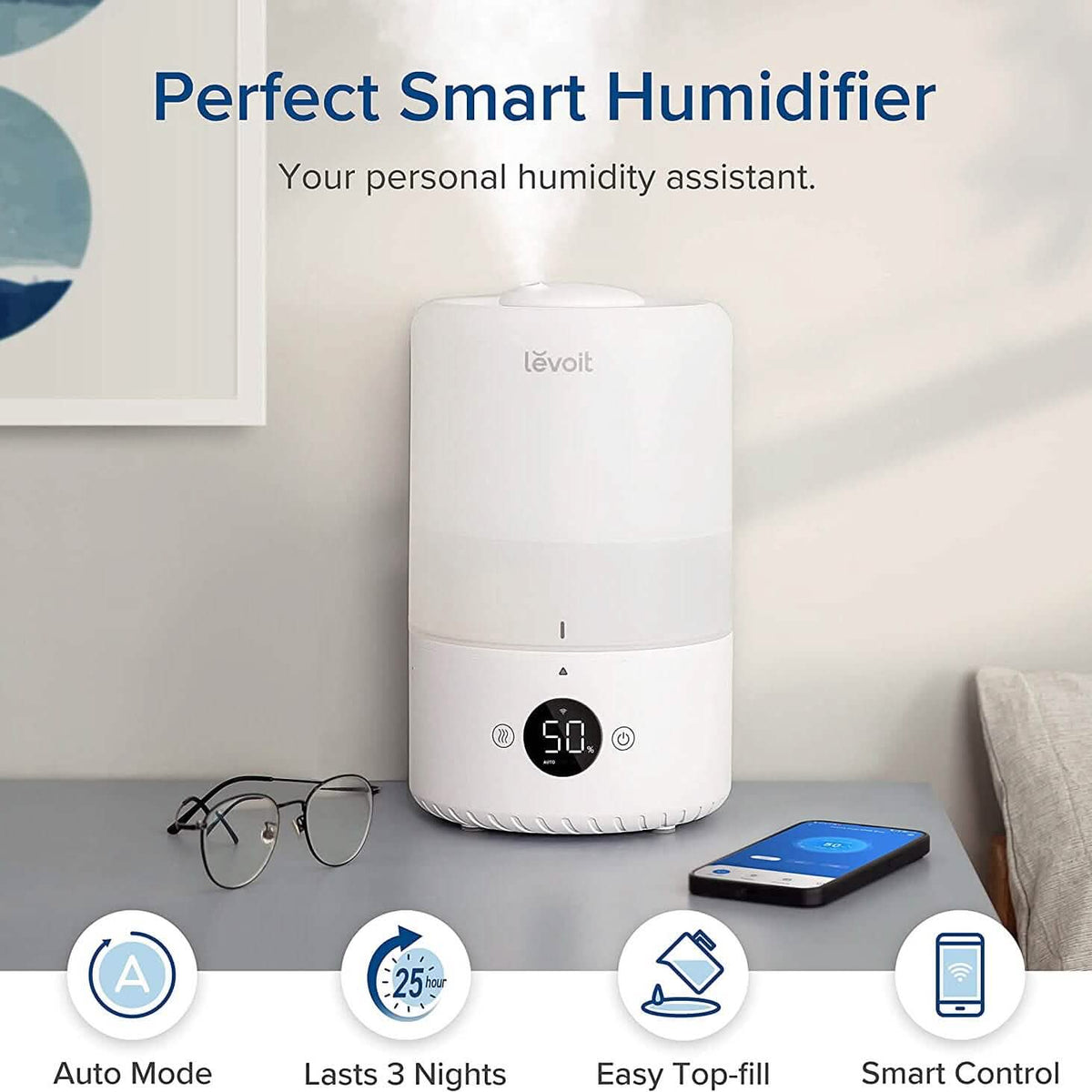 LEVOIT Dual200S Smart Cool Mist Humidifier - A-1 Thread Vault