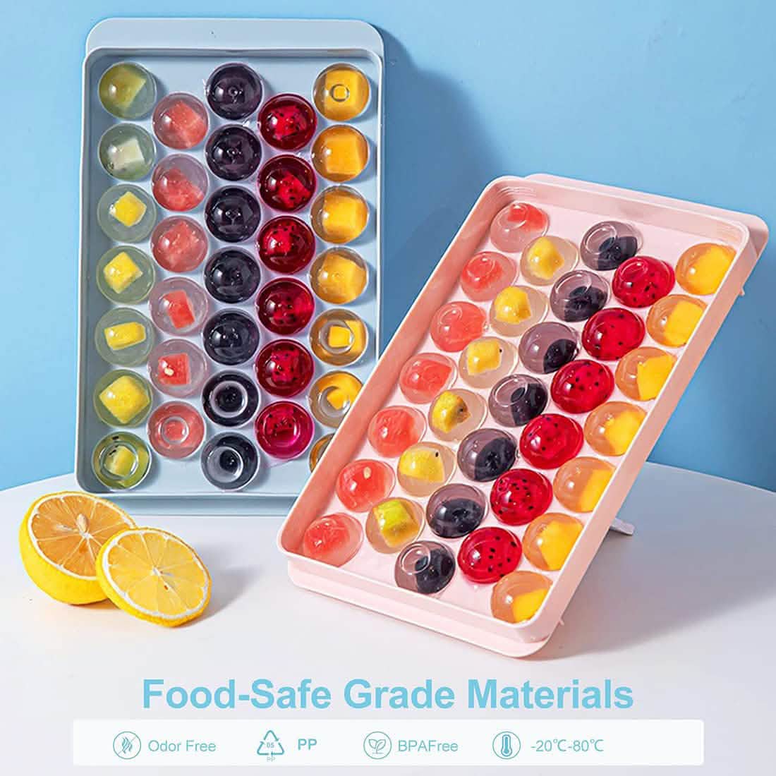 Lid & Bin Ice Ball Maker Mold for Freezer - A-1 Thread Vault