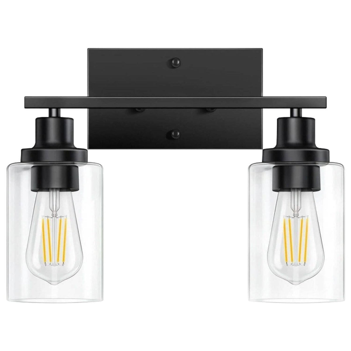 Light Wall Scone Lighting with Clear Glass - A-1 Thread Vault