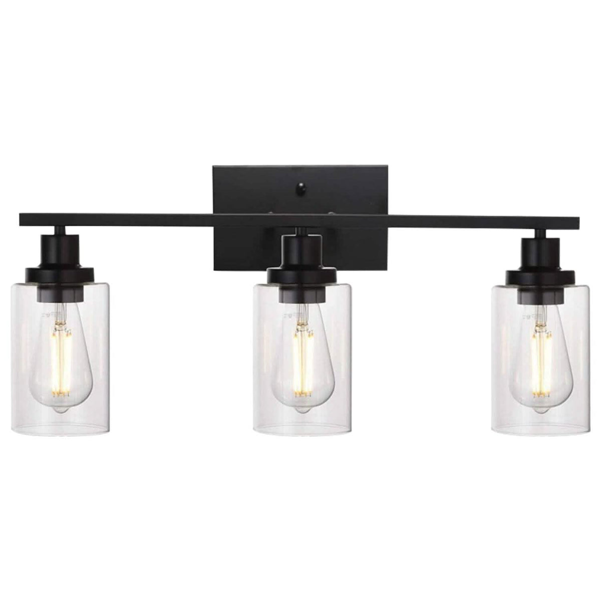 Light Wall Scone Lighting with Clear Glass - A-1 Thread Vault