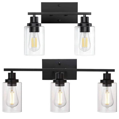Light Wall Scone Lighting with Clear Glass - A-1 Thread Vault