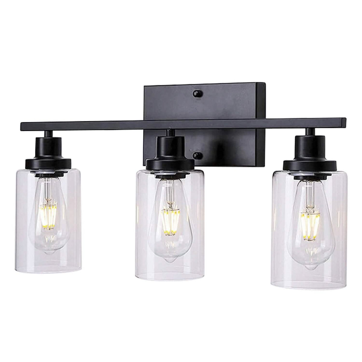 Light Wall Scone Lighting with Clear Glass - A-1 Thread Vault