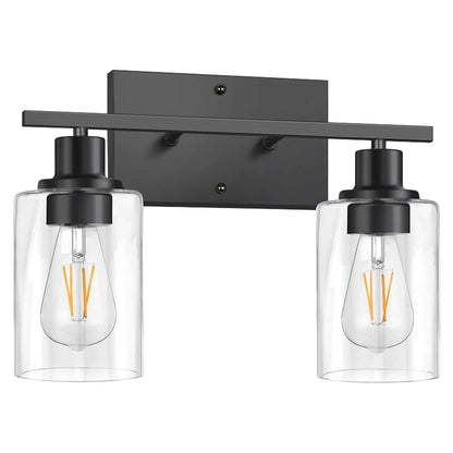 Light Wall Scone Lighting with Clear Glass - A-1 Thread Vault