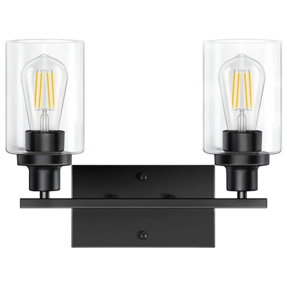 Light Wall Scone Lighting with Clear Glass - A-1 Thread Vault