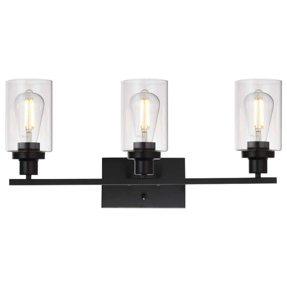Light Wall Scone Lighting with Clear Glass - A-1 Thread Vault
