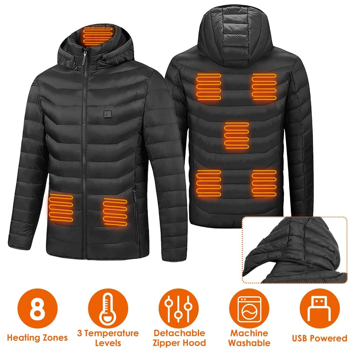Lightweight Electric Heated Jacket - A-1 Thread Vault