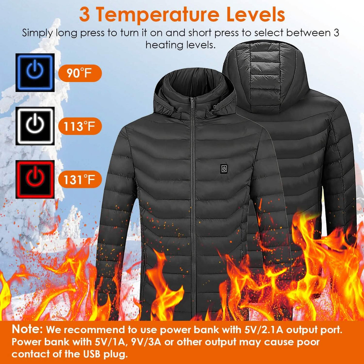 Lightweight Electric Heated Jacket - A-1 Thread Vault