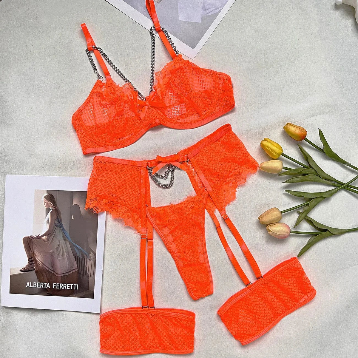 Lingerie Underwear Bras Sets Lace Garter Lingerie Women Intimates 2024 Underwire Bra And Panty Thongs Ladies Underwear Set - A-1 Thread Vault