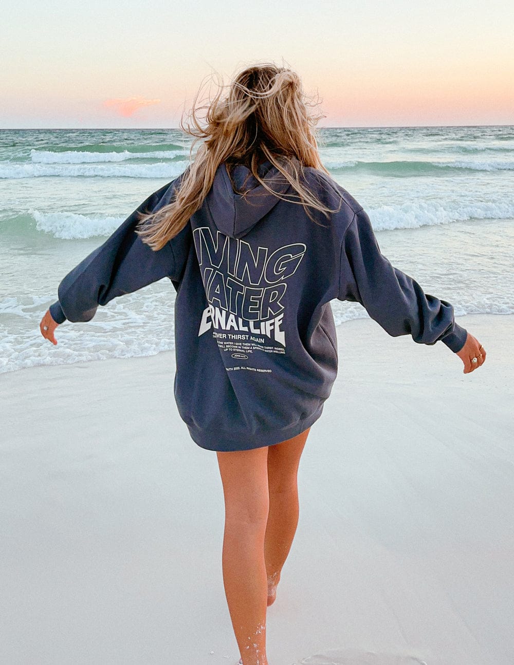 Living Water Unisex Hoodie - A-1 Thread Vault