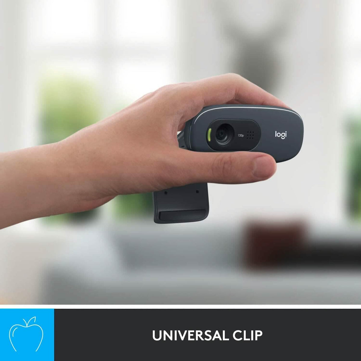 Logitech C270 HD 720P/30Fps Webcam for Education (Refurbished) - A-1 Thread Vault