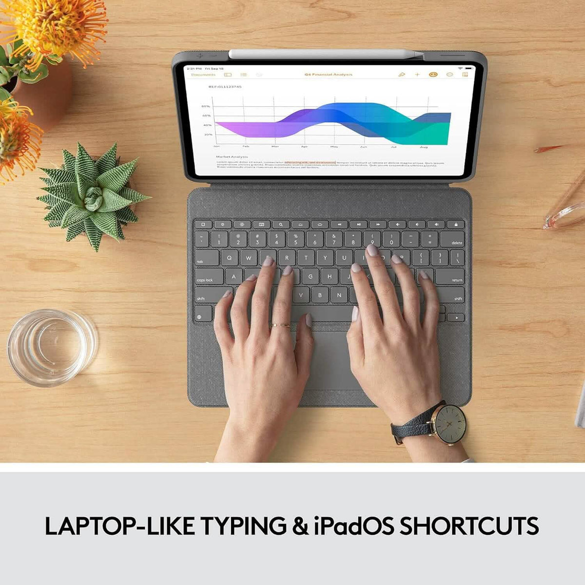 Logitech Combo Touch Keyboard for iPad Pro 11-inch (1st, 2nd, and 3rd Gen) - A-1 Thread Vault