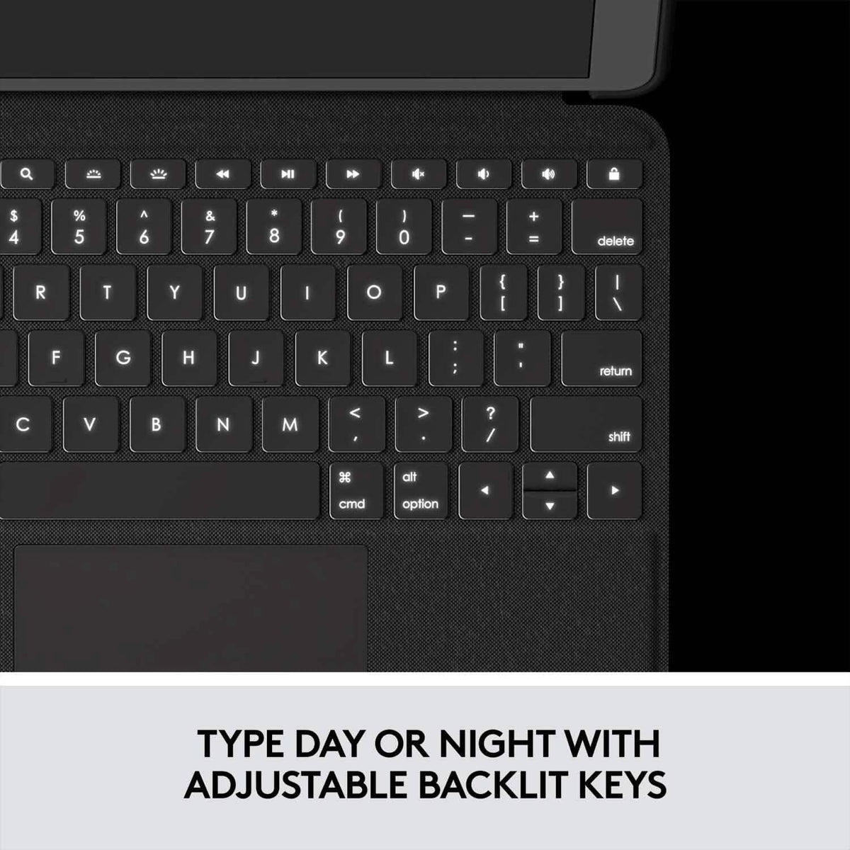 Logitech Folio Touch iPad Keyboard Case with Trackpad and Smart Connector for iPad Air (4th Generation) – Graphite Apple Exclusive - A-1 Thread Vault