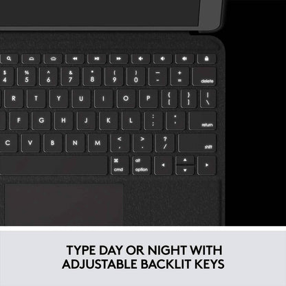 Logitech Folio Touch iPad Keyboard Case with Trackpad and Smart Connector for iPad Air (4th Generation) – Graphite Apple Exclusive - A-1 Thread Vault