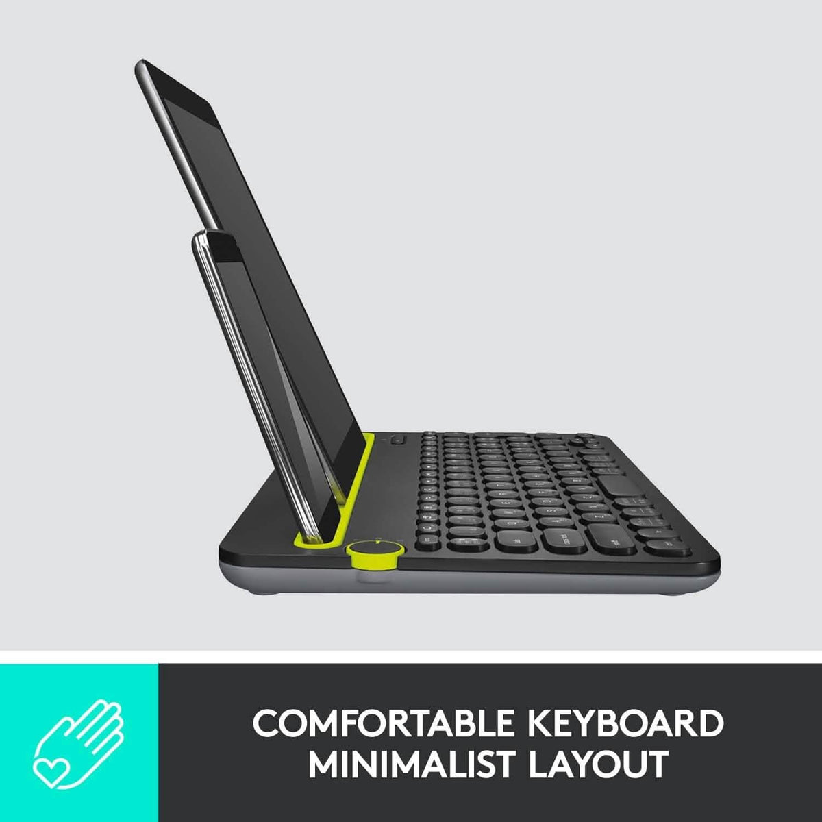 Logitech K480 Bluetooth Multi-Device Keyboard Black - A-1 Thread Vault