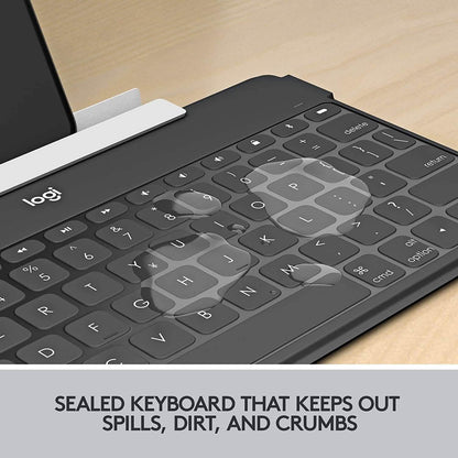Logitech Keys-to-Go Super-Slim and Super-Light Bluetooth Keyboard - A-1 Thread Vault