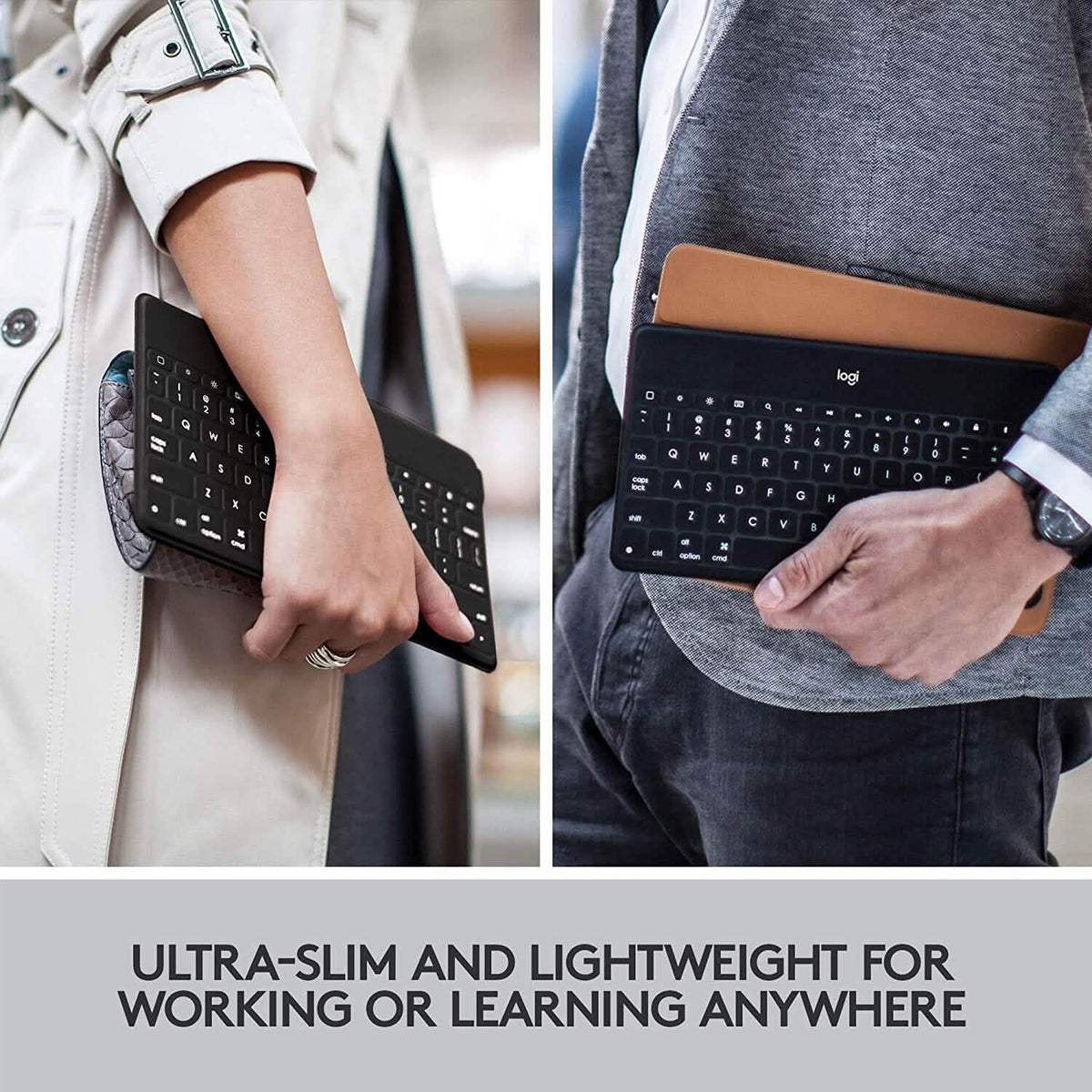 Logitech Keys-to-Go Super-Slim and Super-Light Bluetooth Keyboard - A-1 Thread Vault