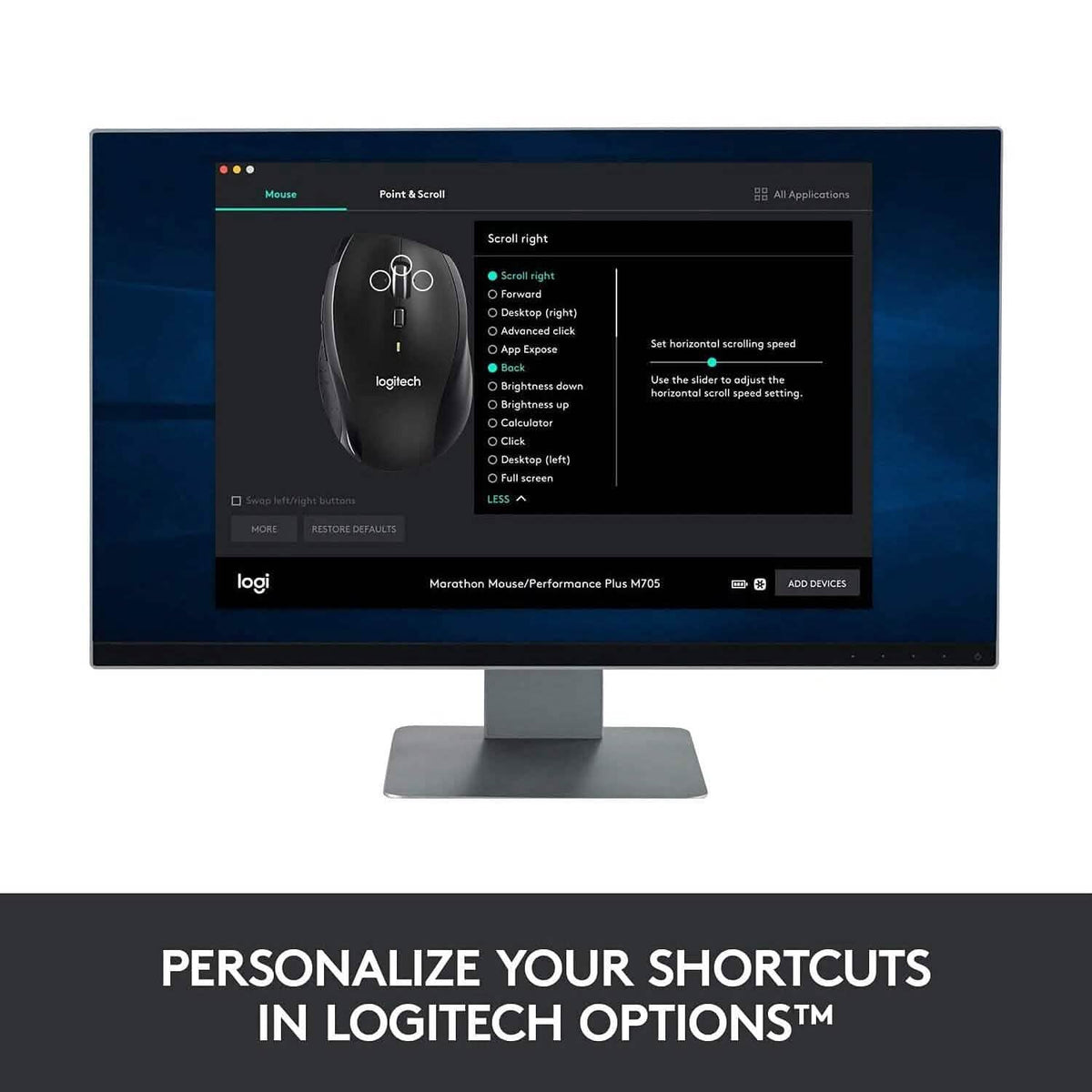 Logitech M705 Wireless Marathon Mouse (Refurbished) - A-1 Thread Vault