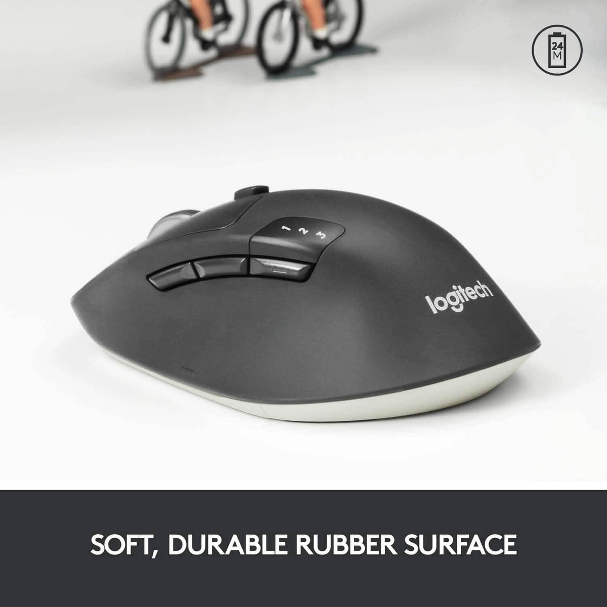 Logitech M720 Wireless Triathlon Mouse with USB Unifying Receiver (Refurbished) - A-1 Thread Vault