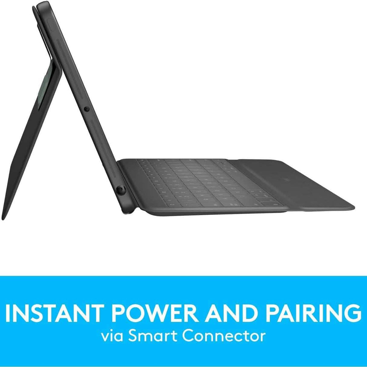 Logitech Rugged Folio - iPad (7th, 8th & 9th Generation) Protective Keyboard Case - A-1 Thread Vault