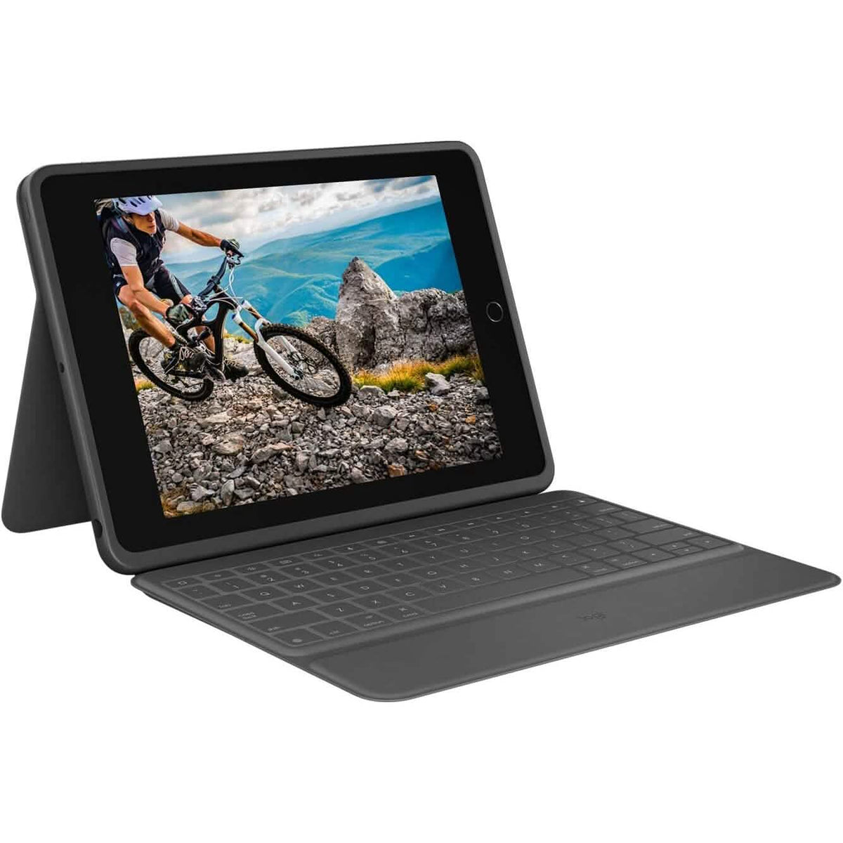 Logitech Rugged Folio - iPad (7th, 8th & 9th Generation) Protective Keyboard Case - A-1 Thread Vault