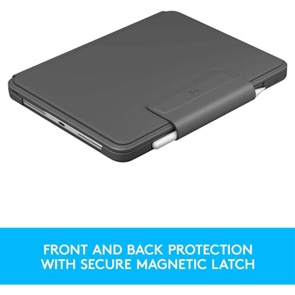 Logitech Slim Folio Pro Backlit Bluetooth Keyboard Case for iPad Pro 11-inch (1st, 2nd, 3rd, 4th Gen- 2018, 2020, 2021, 2022) (Refurbished) - A-1 Thread Vault