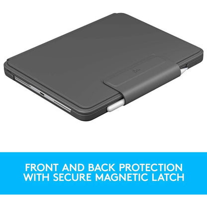Logitech SLIM FOLIO PRO Backlit Bluetooth Keyboard Case for iPad Pro 12.9-inch (3rd and 4th Gen) (Refurbished) - A-1 Thread Vault
