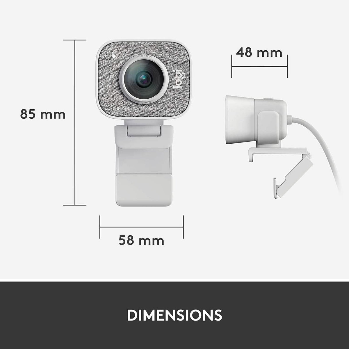 Logitech StreamCam, Live Streaming Webcam (Refurbished) - A-1 Thread Vault
