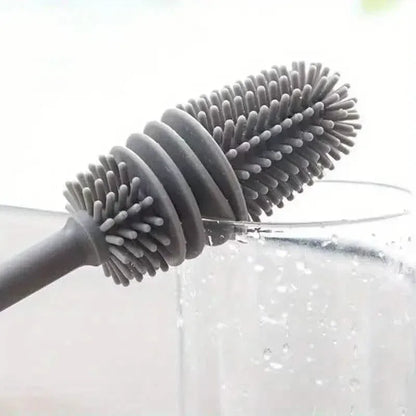 Long-Handle Silicone Cup & Bottle Brush - A-1 Thread Vault