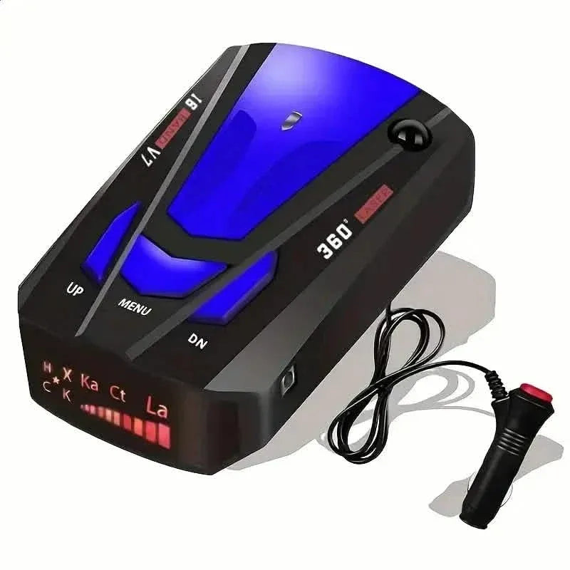 Long Range Car Detection System,City/Hwy Speed Alarm & POP Fast Scan, Automatic 360° Detection With Voice Prompt - A-1 Thread Vault