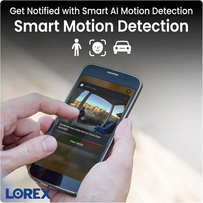 Lorex Indoor/Outdoor 4K IP Security Camera (Refurbished) - A-1 Thread Vault