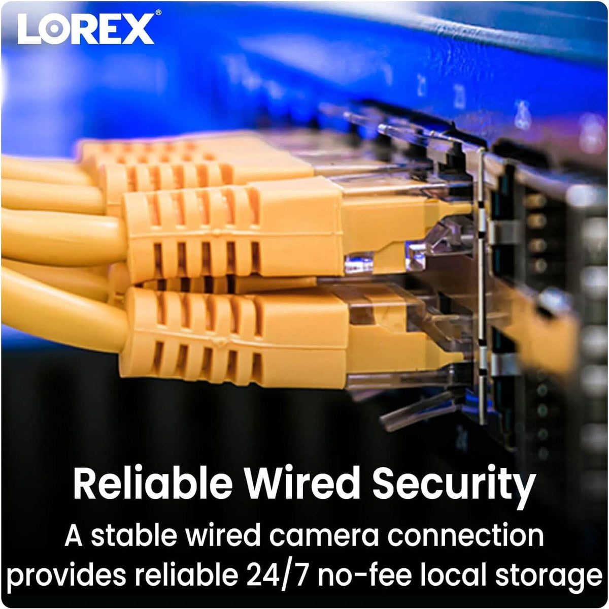 Lorex Indoor/Outdoor 4K IP Security Camera (Refurbished) - A-1 Thread Vault
