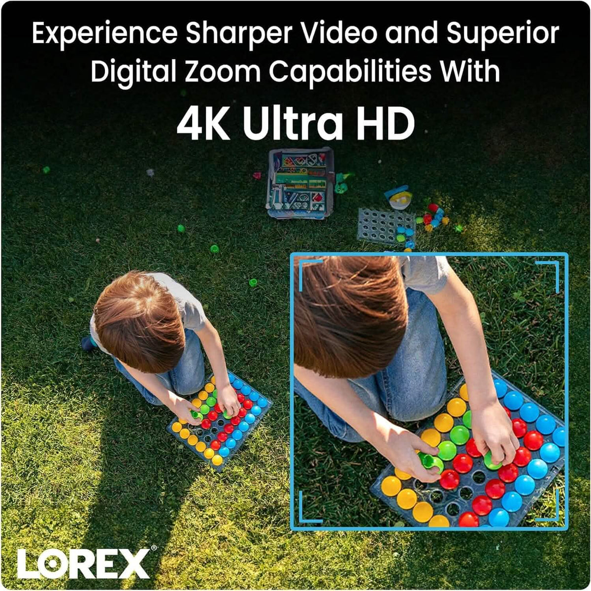 Lorex Indoor/Outdoor 4K IP Security Camera (Refurbished) - A-1 Thread Vault