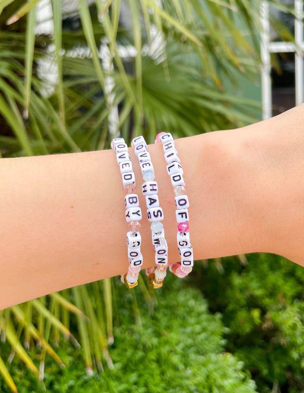 Love Has Won Letter Bracelet - A-1 Thread Vault