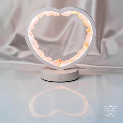 Love Magnet - Rose Quartz Heart Lamp - A-1 Thread Vault