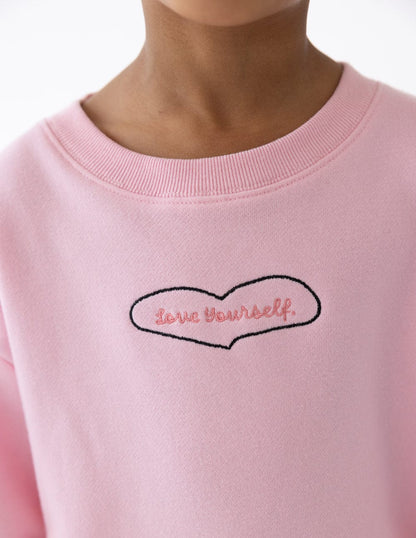 Love Yourself Kids Crewneck - A-1 Thread Vault